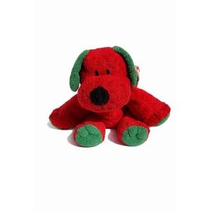 Ty Pluffies Jingles The Red And Green Fog Plush Ty 2006 9 “  Stuffed Animal P5